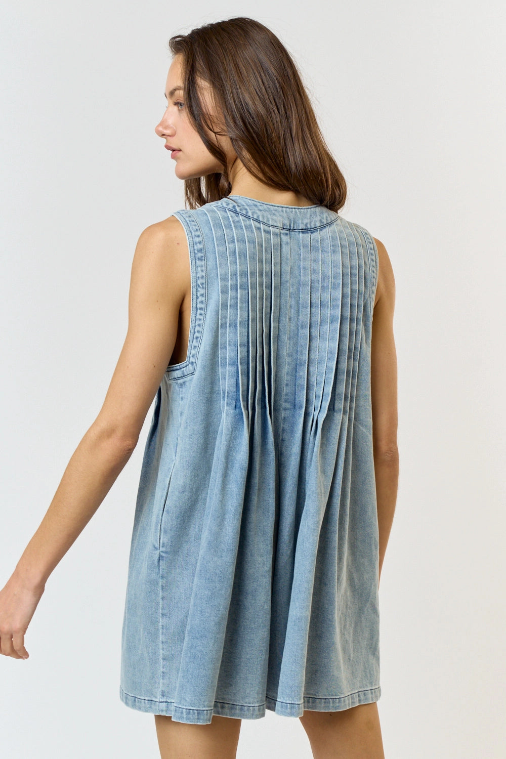 Easy Does It Denim Romper