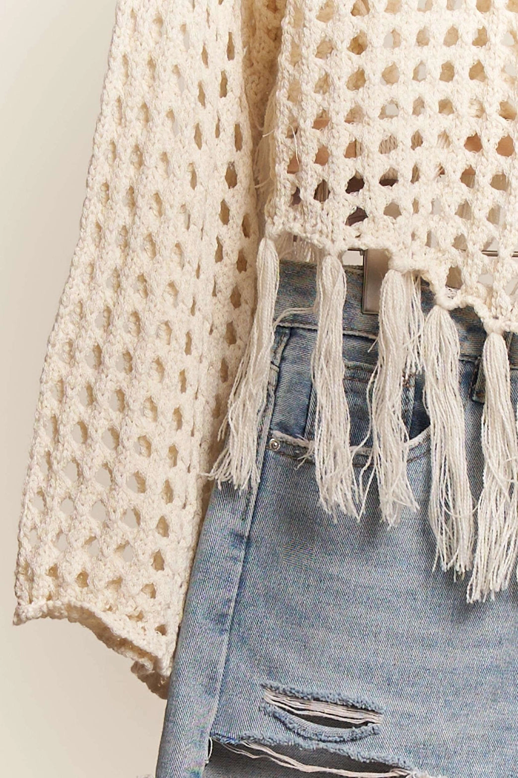 On the Fringe Sweater