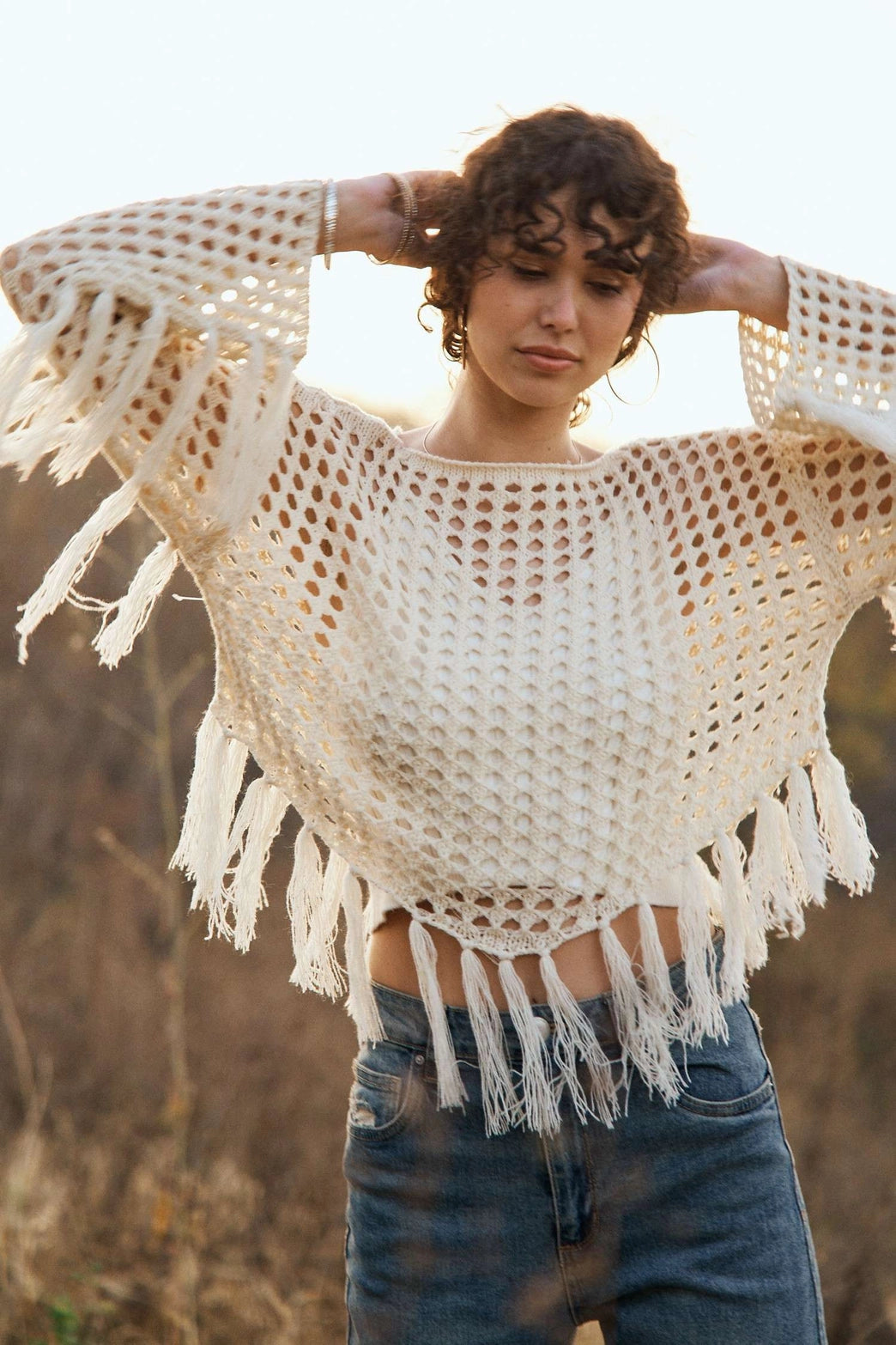 On the Fringe Sweater
