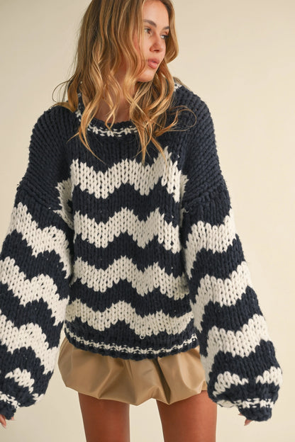 Cloud Nine Chunky Knit Sweater