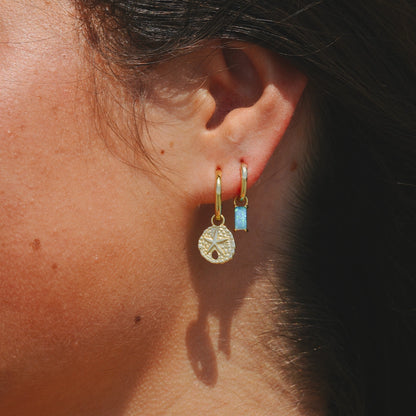 Sand Dollar Hoops