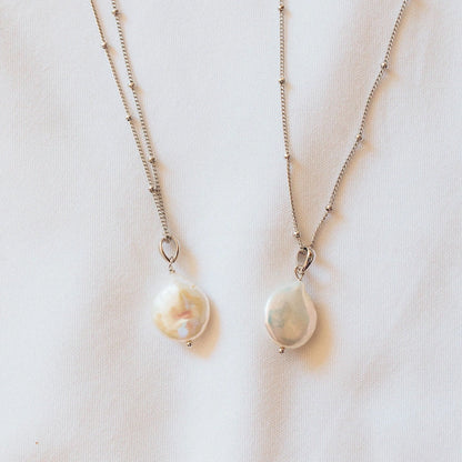 Plain Pearl Necklace