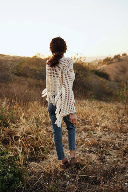 On the Fringe Sweater