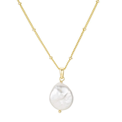 Plain Pearl Necklace